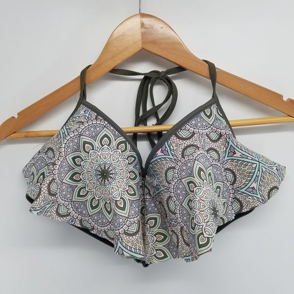 Rue bleu by Rue21 bikini padded push up top size XL - Picture 1 of 3